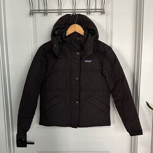 Patagonia Women's Black Puffer Coat Jacket - Size XS